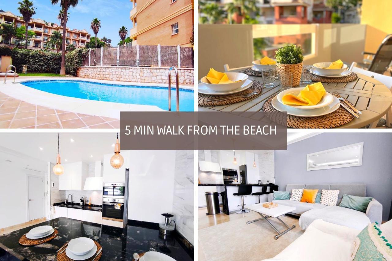 Magnifique Appartement A 5 Min A Pied De La Plage Бенальмадена Екстер'єр фото